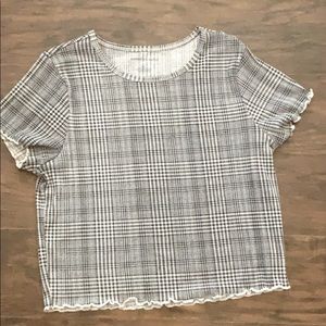 American eagle cropped shirt